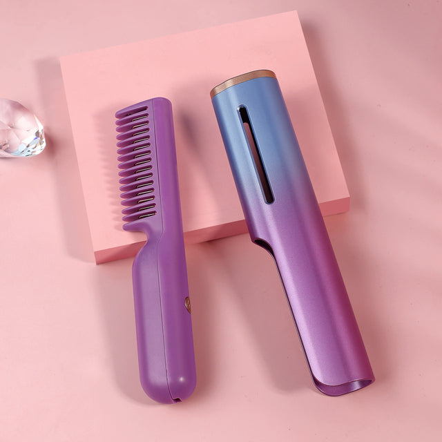 Multifunctional USB Rechargeable Hair Straightener